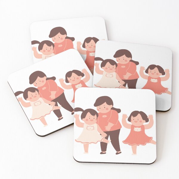 Item preview, Happy Mom With Her Lovely Daughters Playing Around | Best GRD Designs | #mommytobe designed and sold by Best-GRD.
