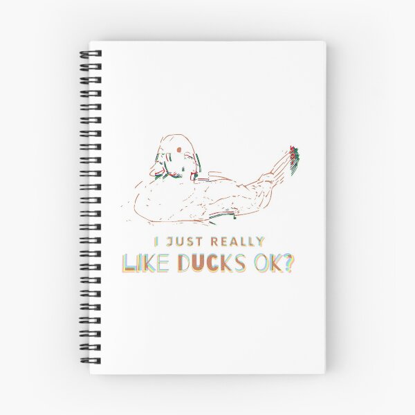 Item preview, I Just Really Like Ducks Ok? designed and sold by ianedoes.