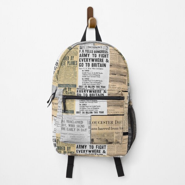 Item preview, Vintage Newspapers Black & White Montage #1 designed and sold by Krispsm.