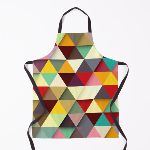 Item preview, multicolored geometric shapes, triangles designed and sold by filon19931.