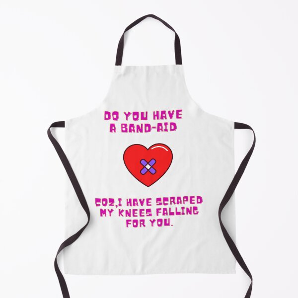 Item preview, DO YOU HAVE A BAND AID COZ I HAVE SCRAPED MY KNEES FALLING FOR YOU, FLIRT,PICKUP LINE , HUMOUR, funny designed and sold by FLIRTAASAN.