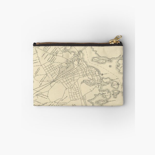 Item preview, Old Portsmouth NH Map (1892) Vintage New Hampshire Coastal City Atlas designed and sold by BravuraMedia.