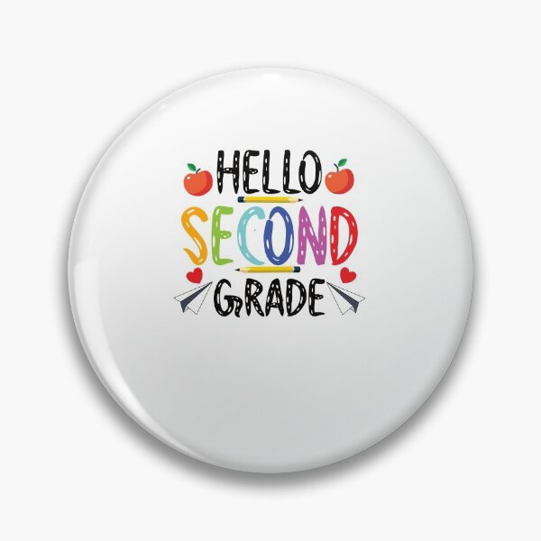 Item preview, Hello 2nd Grade Back to School Design for Teacher or Kids designed and sold by ZzCorezZ.