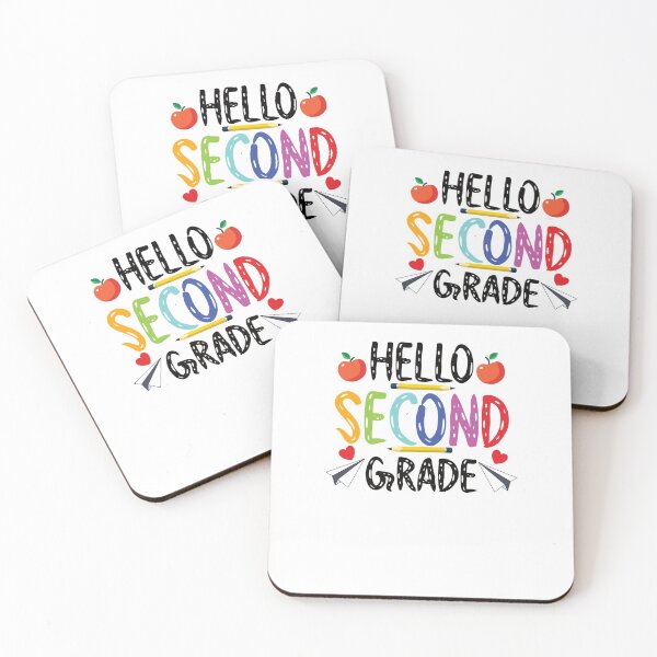 Item preview, Hello 2nd Grade Back to School Design for Teacher or Kids designed and sold by ZzCorezZ.