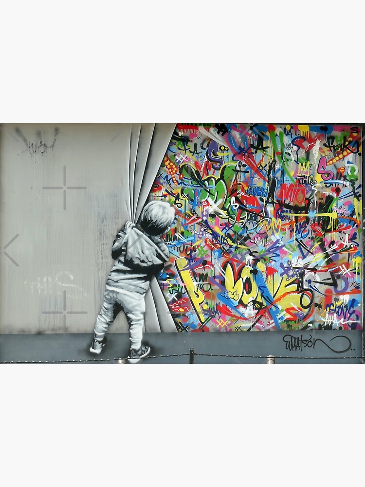 Discover Behind the Curtain - Martin Whatson (Wynwood Walls Edition)  Miami Canvas