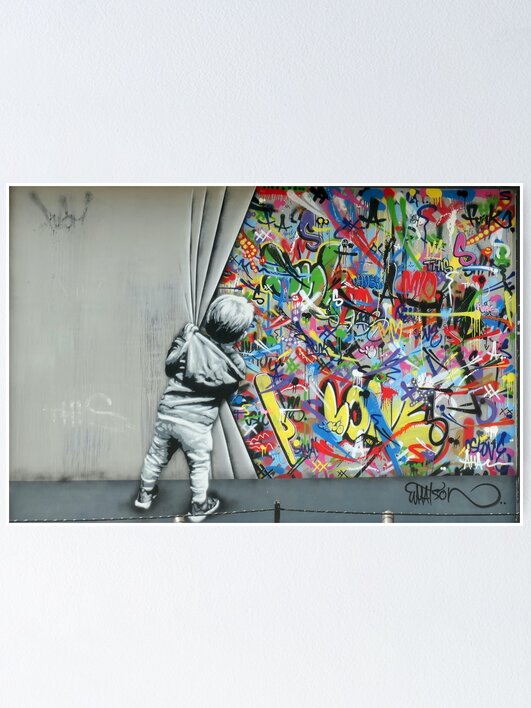 Martin Whatson Beyond The Wall 真作 Martin Whatson（マーティン・ワトソン）「Beyond The Wall