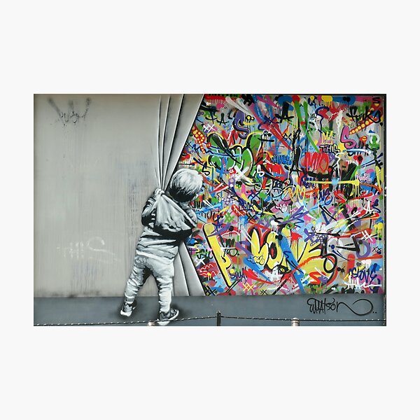 Item preview, Behind the Curtain - Martin Whatson (Wynwood Walls Edition)  Miami designed and sold by IMPHives.