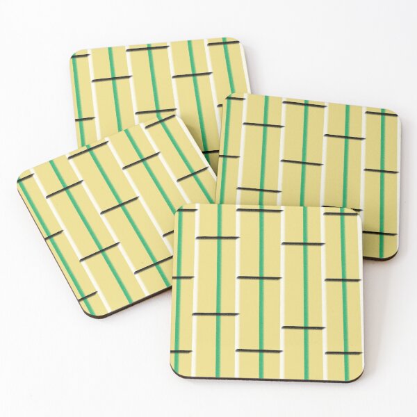 Item preview, Green, white and black lines  designed and sold by MsArtyCrafts.