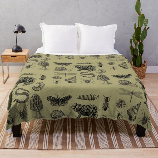 Item preview, Vintage Biology Nature Lover Collection: Frog, Mushroom, Snail, Moth Insects for Science and Natural History designed and sold by MinistryOfFrogs.