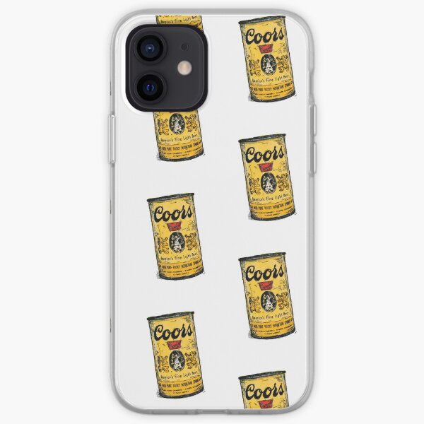 coors light can iPhone Soft Case