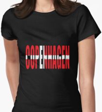 Copenhagen. Women's Fitted T-Shirt