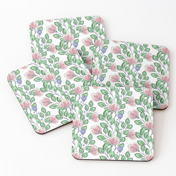 Item preview, Summer Pattern with Vintage Floral Motifs designed and sold by lissantee.