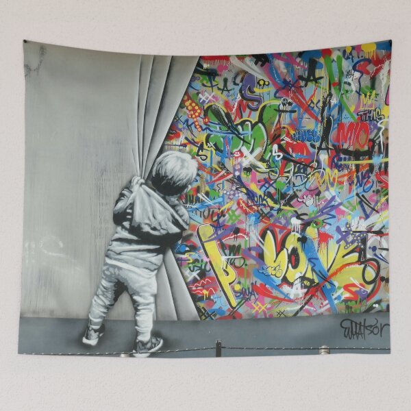 Item preview, Behind the Curtain - Martin Whatson (Wynwood Walls Edition)  Miami designed and sold by IMPHives.