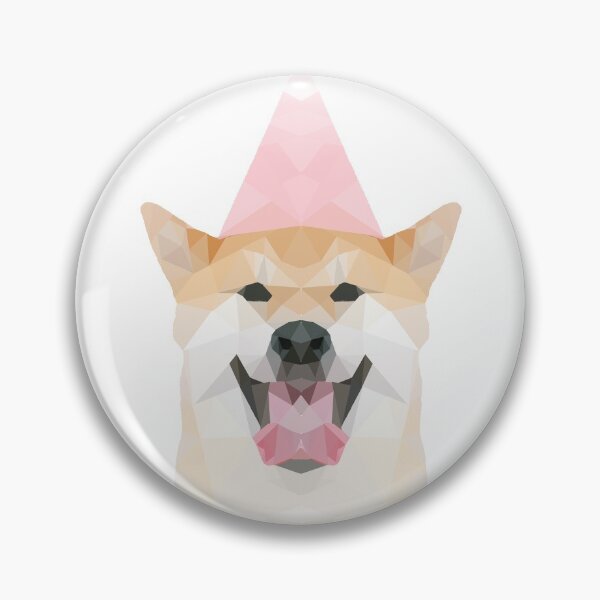 Item preview, Origami Geometric Akita Dog designed and sold by Winter--Flowers.