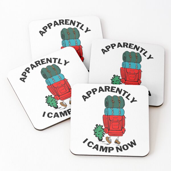 Item preview, Apparently I Camp Now designed and sold by Chanchane Store.