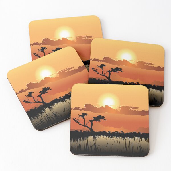 Item preview, Safari Dusk / Dawn designed and sold by Chan-Arts.
