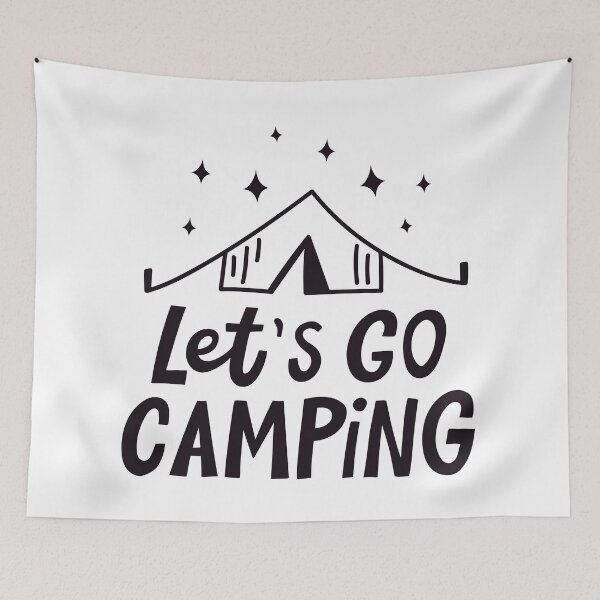 Item preview, Let's Go Camping  designed and sold by elcapitano12.