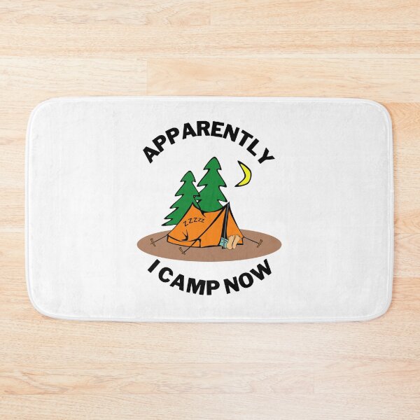 Item preview, Apparently I Camp Now designed and sold by Chanchane Store.
