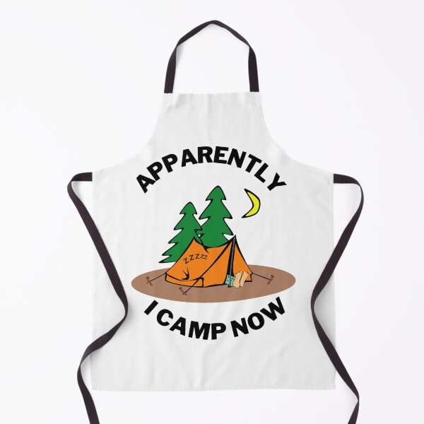 Item preview, Apparently I Camp Now designed and sold by Chanchane Store.