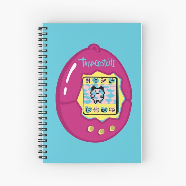 Pastele Tomodachi Game 3 Custom Spiral Notebook Ruled Line Front