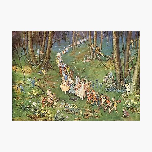 Item preview, fairy forest designed and sold by felixsshop.