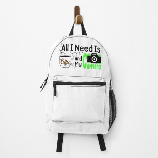 Item preview, All I Need is Coffee and My Camera funny design gift for photographers who love coffee designed and sold by PODI-Art.