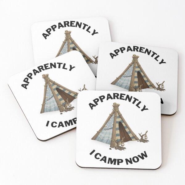 Item preview, Apparently I Camp Now designed and sold by Chanchane Store.
