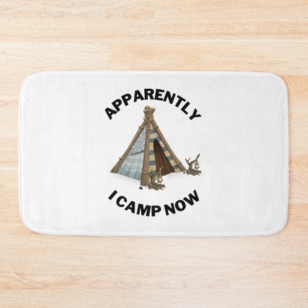 Item preview, Apparently I Camp Now designed and sold by Chanchane Store.