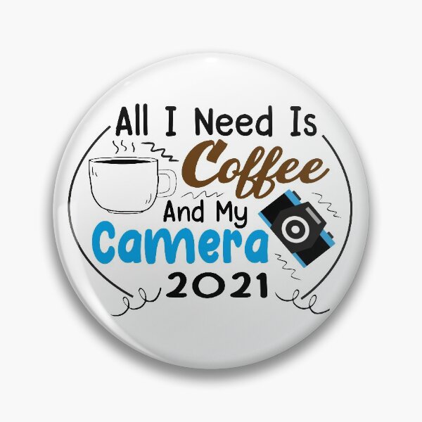 Item preview, All I Need is Coffee and My Camera funny design gift for photographers who love coffee designed and sold by PODI-Art.