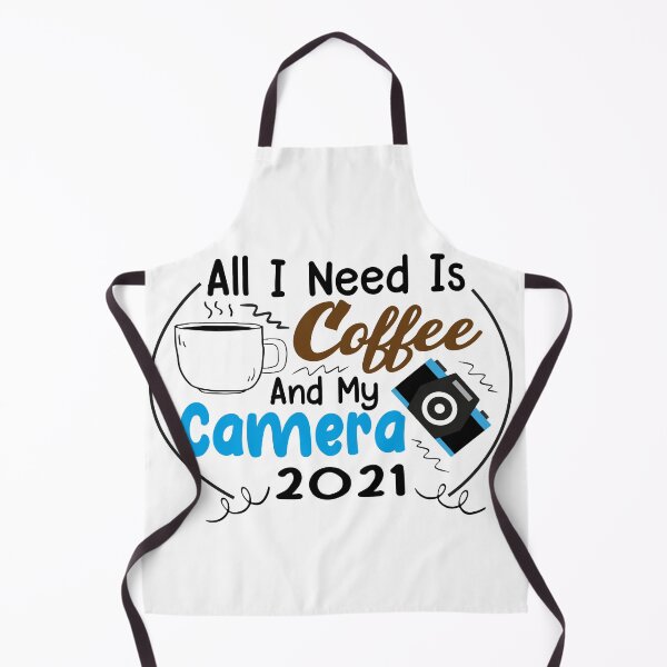 Item preview, All I Need is Coffee and My Camera funny design gift for photographers who love coffee designed and sold by PODI-Art.