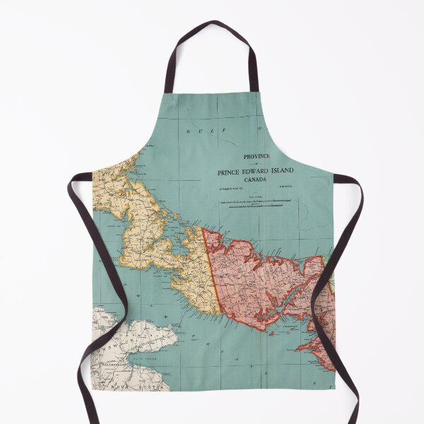 Item preview, Old Prince Edward Island Map (1925) Vintage Garden of the Gulf Canada Atlas designed and sold by BravuraMedia.