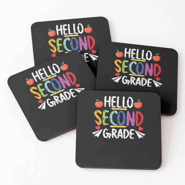 Item preview, Hello Second Grade Back to School Design for Teacher or Kids designed and sold by ZzCorezZ.