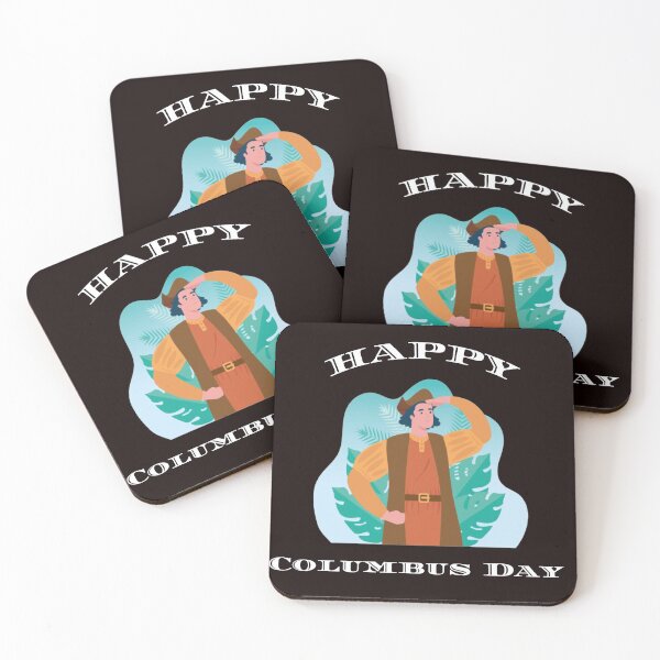 Item preview,   Happy Columbus Day designed and sold by Rachid-Art.