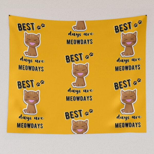 Item preview, Best days are meowdays t-shirt designed and sold by KD8264.