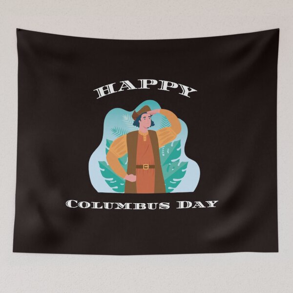 Item preview,   Happy Columbus Day designed and sold by Rachid-Art.