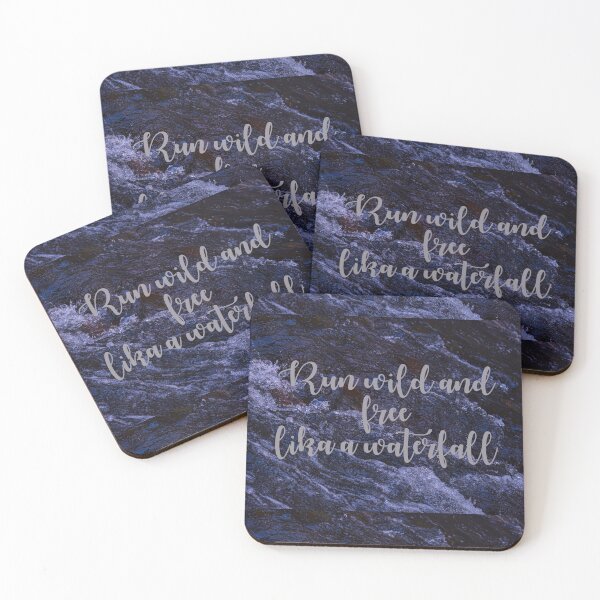 Item preview, Run Wild and Free Like a Waterfall designed and sold by ShehaniJay.