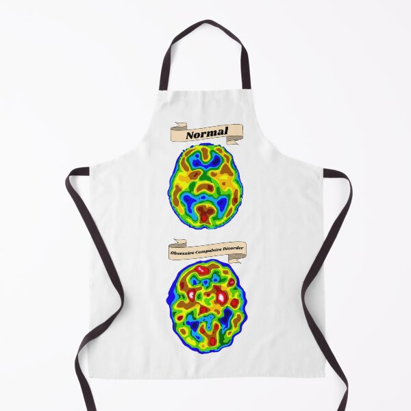 Item preview, Copy of Normal vs. OCD brain scan designed and sold by XLesserPandaX.