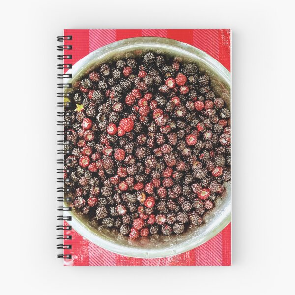 Item preview, Freshly Picked Black Raspberries in a Bowl designed and sold by Robert Scozzari.