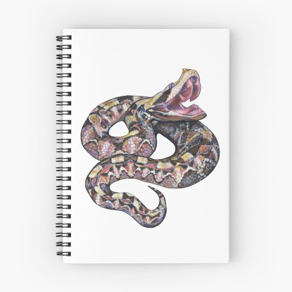 Item preview, Gaboon viper snake design 2 designed and sold by Marion Yeo.
