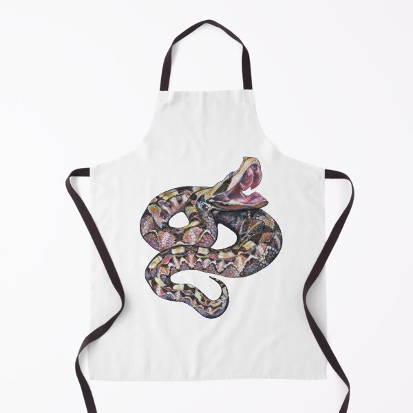 Item preview, Gaboon viper snake design 2 designed and sold by Marion Yeo.