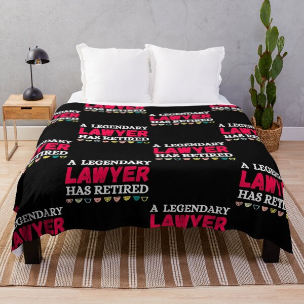 Item preview, A legendary lawyer has retired designed and sold by ronaldsonou.