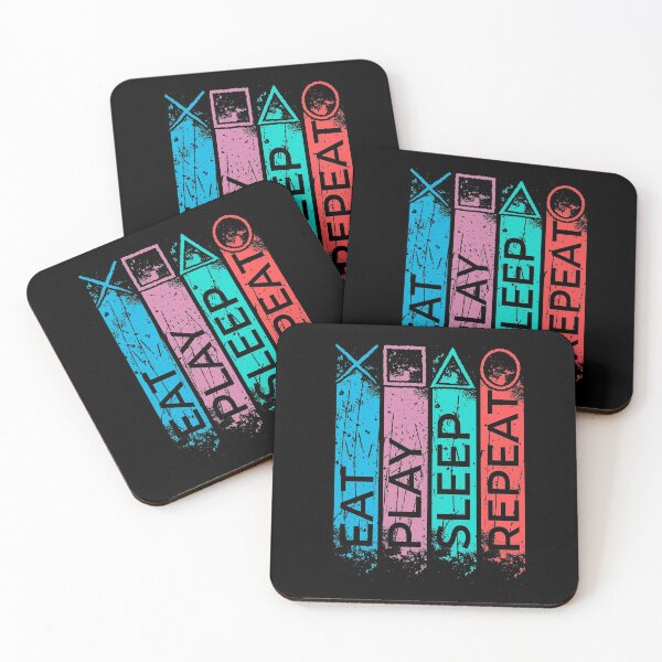 Item preview, EAT PLAY SLEEP REPEAT, COOL DESIGN, FOR ALL VIDEO GAMERS... designed and sold by Apollonas.