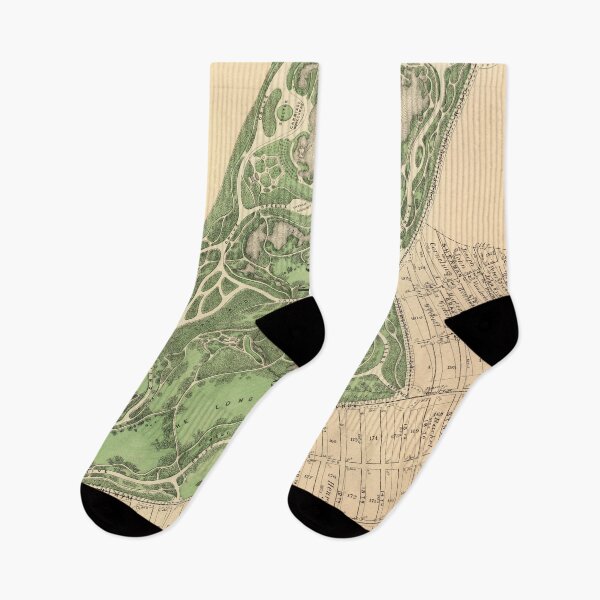Item preview, Old Prospect Park Map (1874) Vintage Brooklyn Public Square Atlas designed and sold by BravuraMedia.