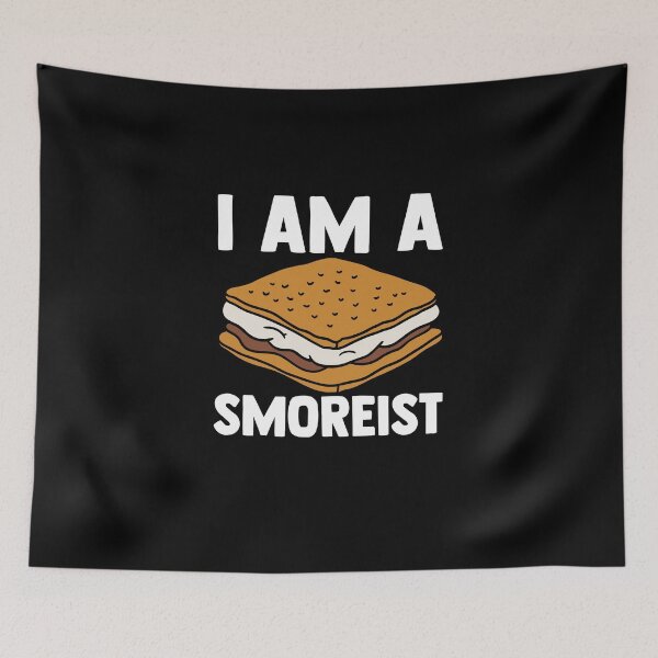 Item preview, I Am A Smoreist Toasting Marshmallows Smores Sticks designed and sold by Nessshirts.