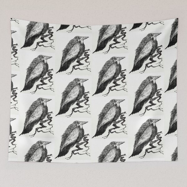 Item preview, Black Bird On Branch   designed and sold by myimpression.