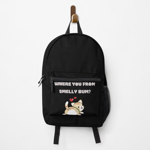 Item preview, MerchHaus - Funny Cat - Where You From Smelly Bum? designed and sold by MerchHaus.