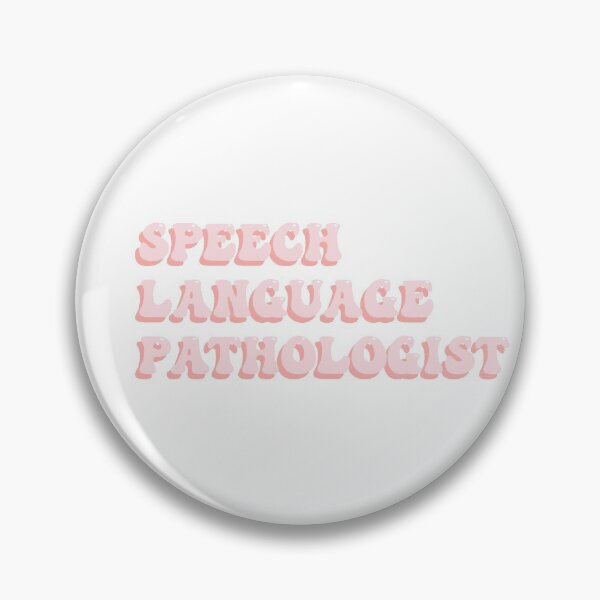 Item preview, Speech language pathologist groovy pink designed and sold by Sketchy Lexy.