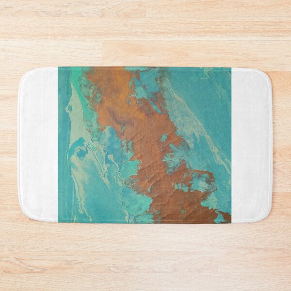 Item preview, Gold and green poured art designed and sold by JuniperHills8.