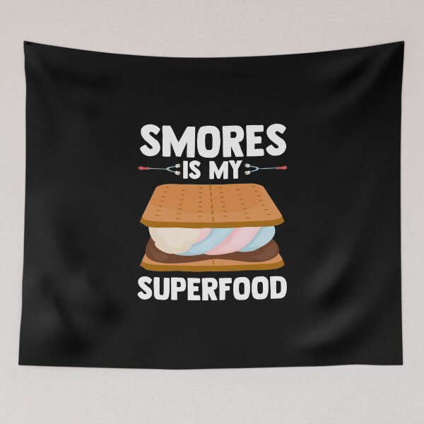 Item preview, Smores is My Superfood Smores Sticks Cooked Over A Campfire designed and sold by Nessshirts.