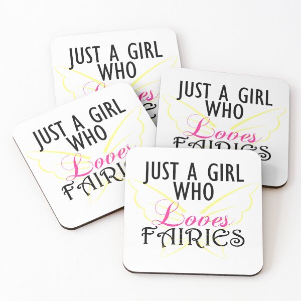 Item preview, Just A Girl Who Loves Fairies designed and sold by DukeSTaurus.